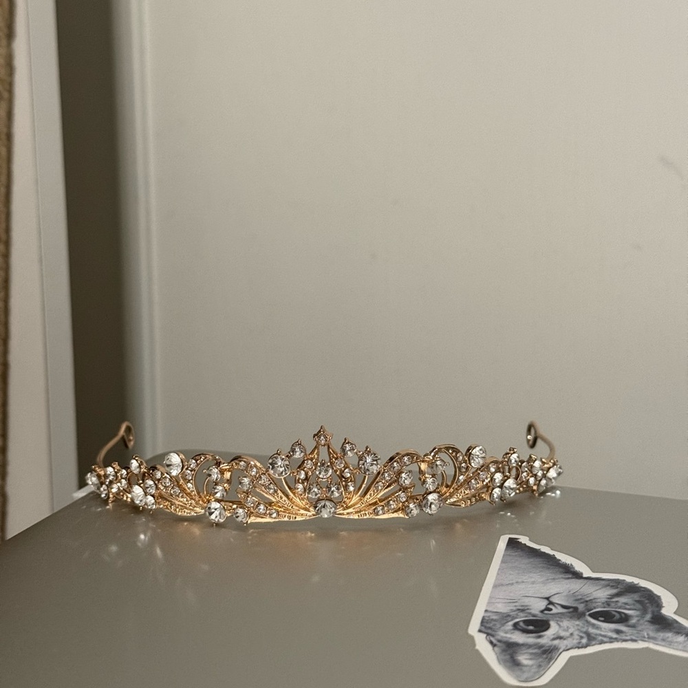 Gold tiara